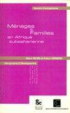 Ménages et familles en Afrique subsaharienne