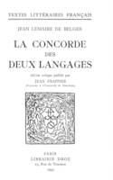 La Concorde des deux Langages