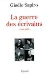 La guerre des écrivains 1940-1953, 1940-1953