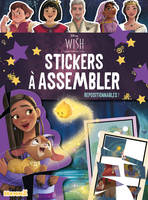 Disney Wish : Stickers à assembler : Repositionnables !