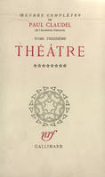 Œuvres complètes (Tome 13-Théâtre, VIII), Théâtre, VIII