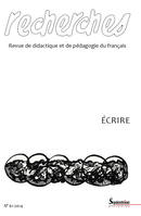 Recherches, n° 61/2e semestre 2014, Écrire