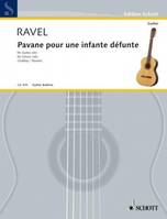 Pavane pour une Infante défunte, guitar.