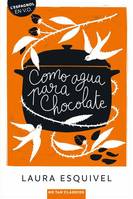 Como agua para chocolate, Novela de entregas mensuales con recetas, amores y remedios caseros