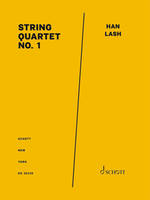 String Quartet No. 1, string quartet. Partition et parties.