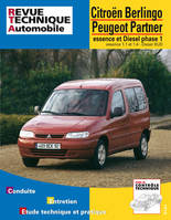 Citroën Berlingo, Peugeot Partner - moteurs essence 1.1-1.4 et Diesel, moteurs essence 1.1-1.4 et Diesel