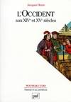 L'Occident aux XIVe et XVe siècles., Occident aux xiv et xve siecles (l'), aspects économiques et sociaux