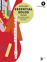 Essential Solos for Flute, 28 Solos de standards de jazz populaires. flute.