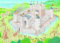 CHATEAUX ET CHEVALIERS - PUZZLE