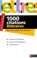 Dict. 1000 Citations Litteraire