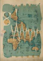 Carnet ligné Globe astronomique, Jourdan, 1890