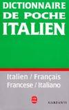Dictionnaire de poche italien, italien-français, français-italien