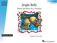 Jingle Bells, Hal Leonard Student Piano Library Showcase Solo Level 1/Pre-Reading