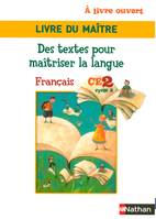 À livre ouvert - livre du maitre - CE2