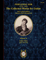 Collected Works for Guitar Vol. 8, Guitar Solos. guitar.