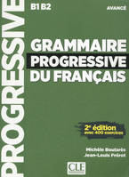 Grammaire progressive du français avancé 2e édition + CD