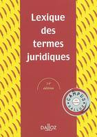 Lexique des termes juridiques