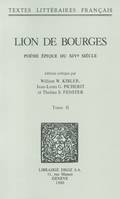 Lion de Bourges, Poème épique du XIVe siècle