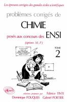 Chimie ENSI 1983-1984 - Tome 2, options M, P