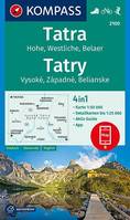 HOHE TATRA/VYSOKE TATRY 2100  1/50.000