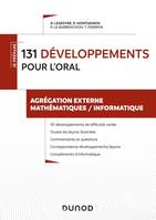 131 développements pour l’oral, Agrégation externe de mathématiques, Agrégation externe Mathématiques/Informatique