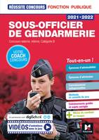 Réussite Concours - Sous-officier de gendarmerie - 2021-2022- Préparation complète, Concours externe, interne, catégorie b