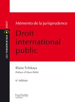 Les Fondamentaux - Jurisprudence Droit International Public, Edition 2015