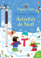 Poppy et Sam - Je trace, j'efface - Activités de Noël - Les contes de la ferme