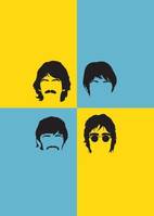 Pop Art The Beatles, Carte postale
