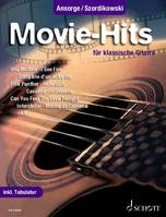 Movie-Hits, 20 popular songs for classical guitar. guitar. Recueil de pièces instrumentales.