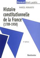 HISTOIRE CONSTITUTIONNELLE DE