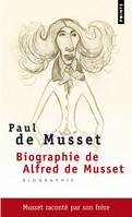 Biographie de Alfred de Musset