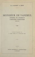 Monsieur de Vandeul, gendre de Diderot, capitaine d'industrie, 1746-1813