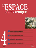 L'Espace géographique 2015-4