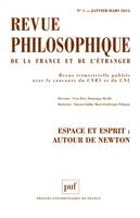 Revue philosophique 2014 tome 139 - n° 1, Espace et esprit : autour de Newton