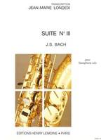 Suite n°3, Saxophone solo