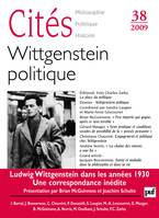 Cités 2009 - N° 38, Wittgenstein politique