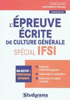 L'épreuve de culture générale IFSI