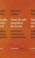 Dans les plis singuliers du social, individus, institutions, socialisations