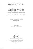 Stabat Mater für Mannerchor - für gemischten Cho, für Mannerchor - für gemischten Chor