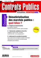 ACCP  n° 241 avril 2023, Contrats publics  L'actualité de la commande et des contrats publics