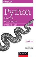 Python précis et concis, Python 3.4 et 2.7