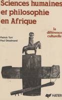 Sciences humaines et philosophie en Afrique, La différence culturelle