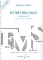 Dictees Musicales Volume 2 - Eleve