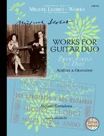 Works for Guitar Duo, Evocacions A Duo. 2 guitars. Partition.