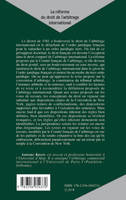 La réforme du droit de l'arbitrage international, Réflexions sur le texte proposé par le Comité français de l'arbitrage