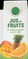 Jus de fruits - Forme découpée