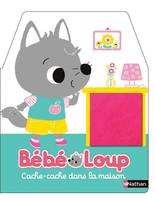 Bébé Loup cache-cache dans la maison