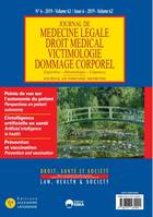 L'INTELLIGENCE ARTIFICIELLE EN SANTE-PREVENTION ET VACCINATION-JML 6 VOL 62-2019 - JOURNAL DE MEDECINE LEGALE DROIT MEDICAL N°6 VOL 62-2019-