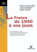 La France de 1940 à nos jours